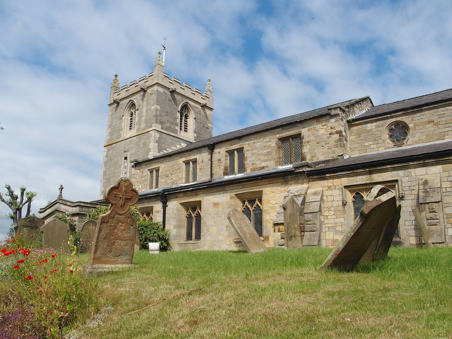 flamborough templom sirokkal
